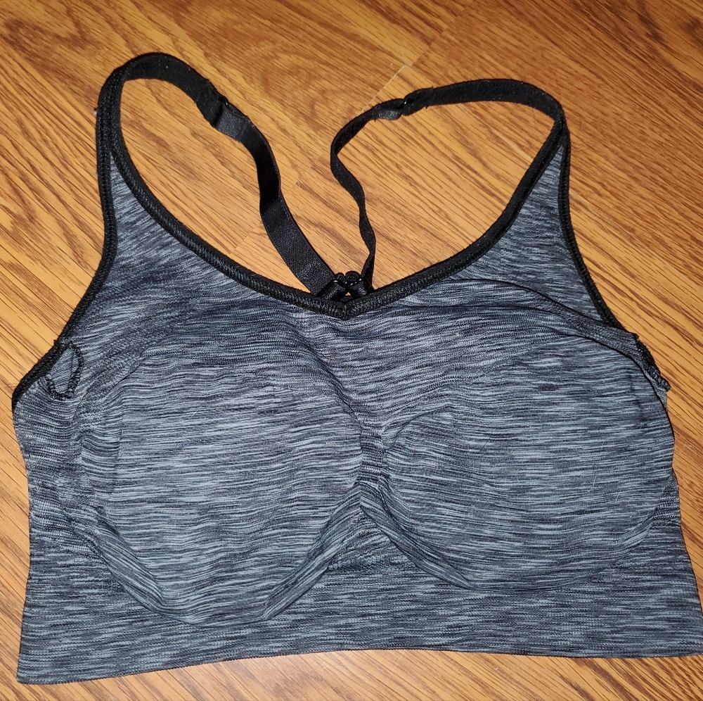Avia Charcoal Sports Bra